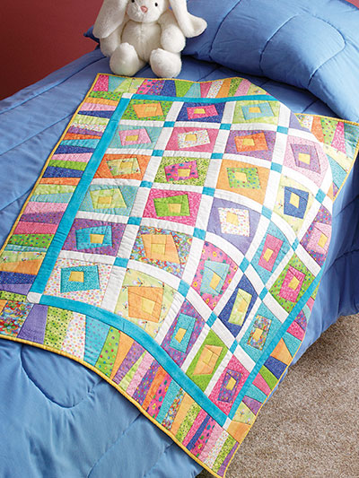 Babies Moms And Kids Love This Wonky Quilt Quilting Digest