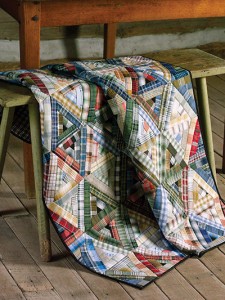 Plaid Fabrics Are Wonderful In This Quilt - Quilting Digest