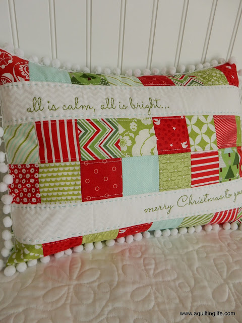 Merry and Bright Pillow Cover