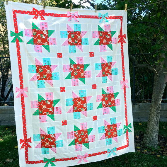 Meowy Christmas Quilt