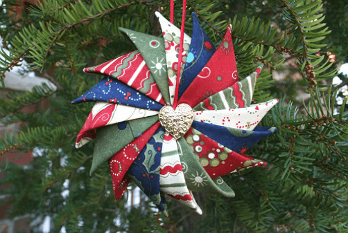 Prairie Point Star Ornament
