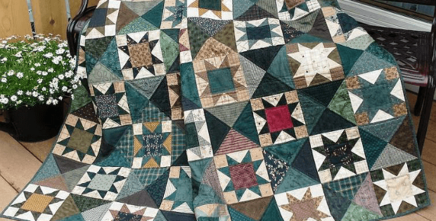 Stars by the Hour Quilt