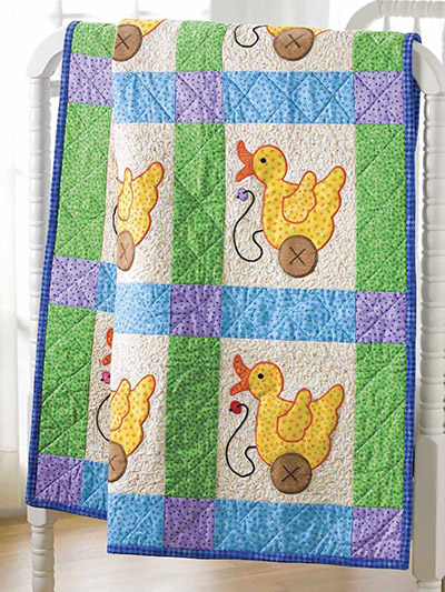 Just Ducky Baby Quilt