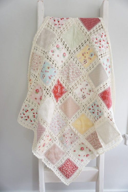 High Tea Crochet Fusion Quilt 