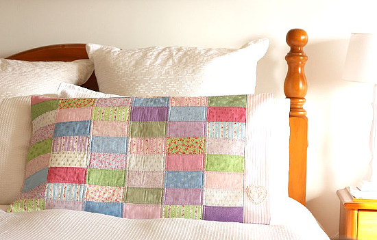 Pretty Patchwork Pillow Sham Pattern