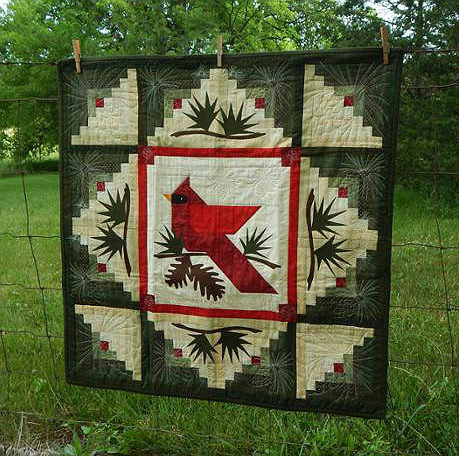 Louisville Cardinals Quilt Blanket - Quilted King