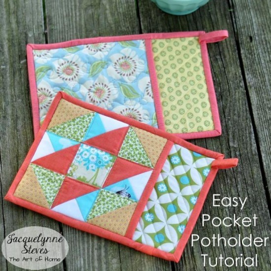 Easy Pocket Potholders