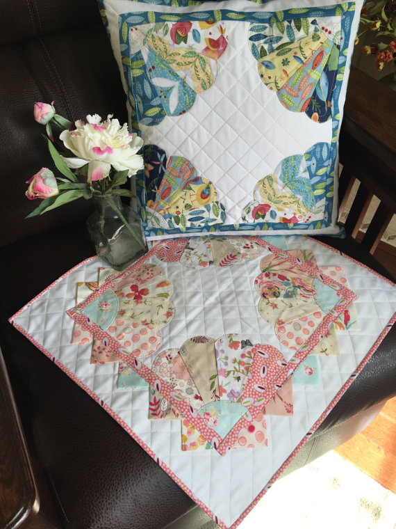 Dresden Dreams Pillow and Table Mat
