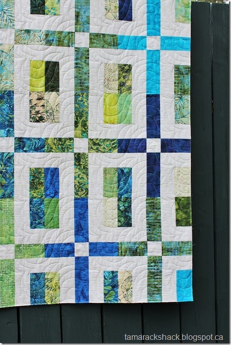 Quilting Digest - Fabric panels that have motifs in squares of various  sizes often offer great opportunities for creativity. The following example  is one way to give such a panel your own