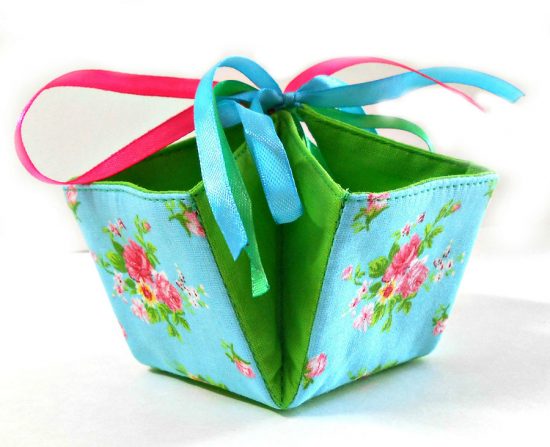 Fabric Gift Basket