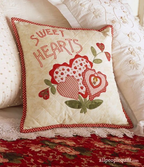 Sweet Heart Pillow Pattern