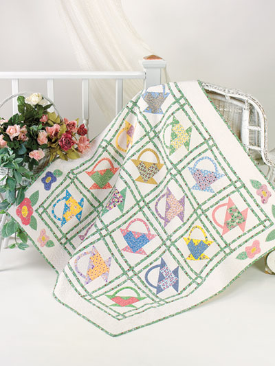 Grandma's Baskets Quilt Pattern