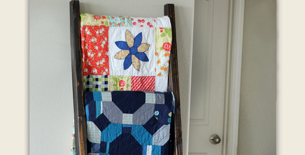 DIY Quilt Ladder