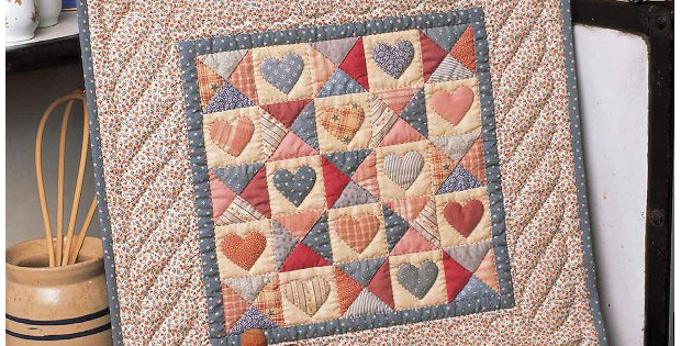 Quilted with Love Mini Quilt