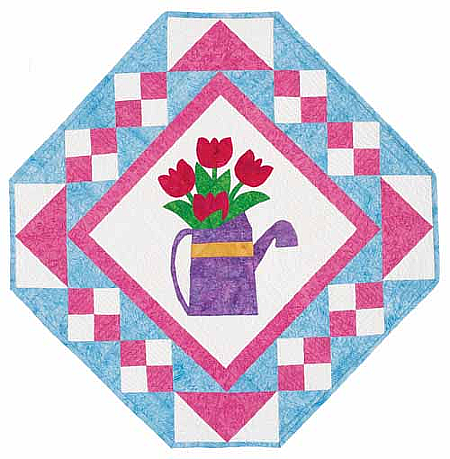 Tulip Time Table Topper Pattern