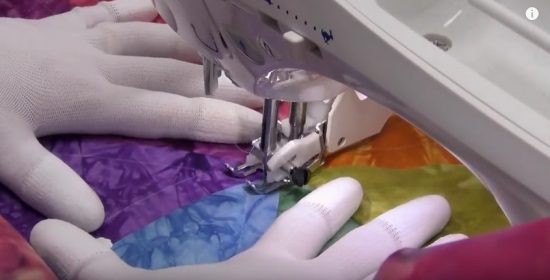 Quilting with a Walking Foot