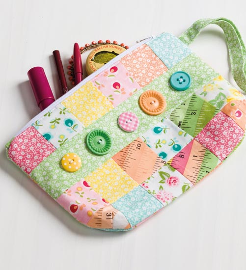 Sew This and That! Patchwork Pouch Pattern
