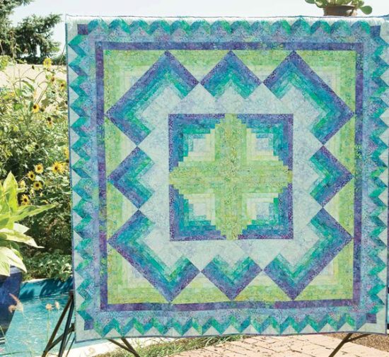 Caribbean Blue Quilt