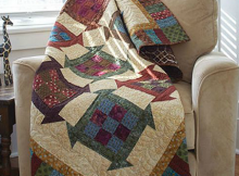 Churning Nine Patch Quilt