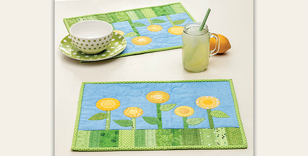 Flowering Place Mats Pattern