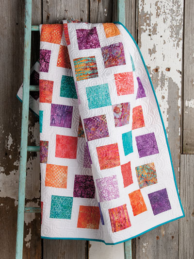 Tumbling Blocks Quilt Pattern