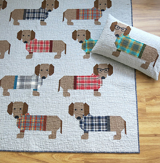 Dogs in Sweaters Quilt
