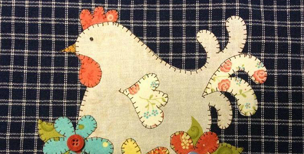 Hen Applique Pattern