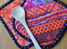 Quilt-As-You-Go Pot Holders