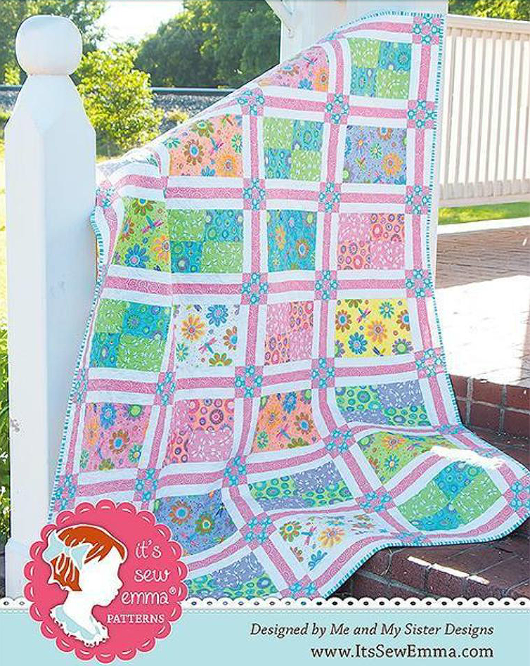 Feature Large Scale Prints In This Pretty Quilt Quilting Digest