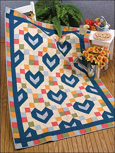 Baby Blocks with Love Quilt