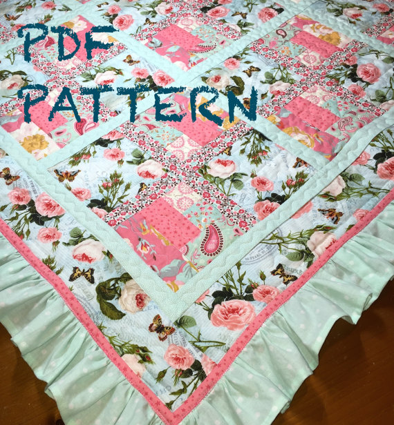French Country Baby Girl Quilt Pattern
