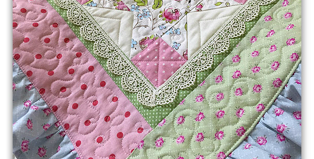 Ruffle Baby Quilt