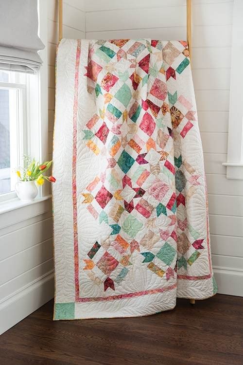 Batik Garden Quilt 
