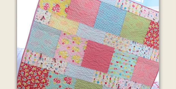 Layer Cake Lemonade Quilt