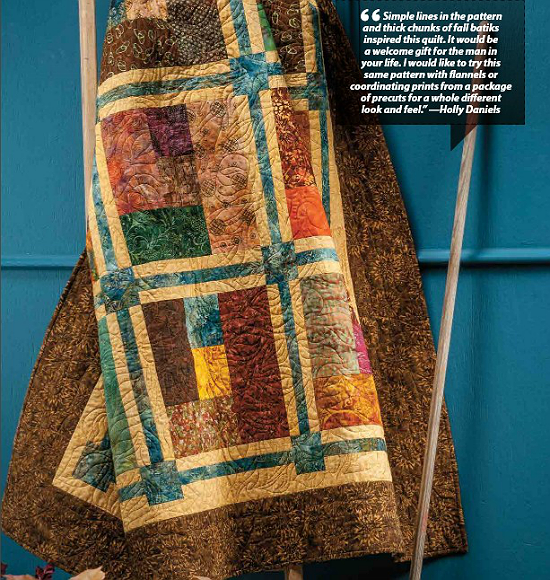 Create A Cozy Quilt From Batik Scraps Quilting Digest