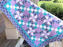 Flowing in the Breeze Quilt Pattern