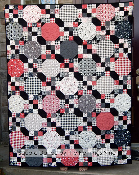 Square Dance Quilt Pattern