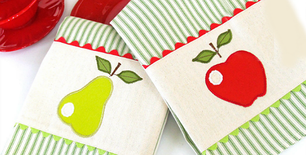 Apple & Pear Kitchen Towels