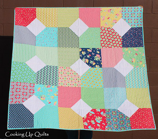 Layers of Charm Lap Quilt