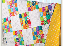 Color Squared Baby Quilt Pattern