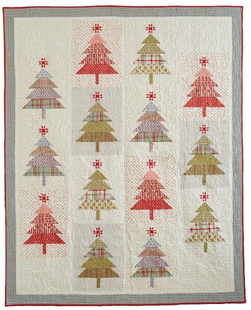 Santa's Tree Farm Quilt Pattern