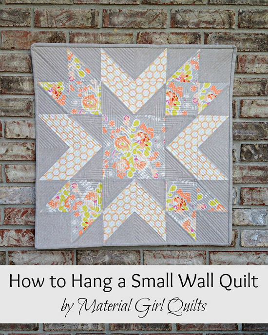 How to Hang a Small Quilt