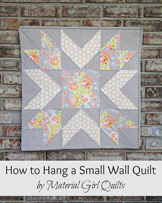 How to Hang a Small Wall Quilt Quilting Digest