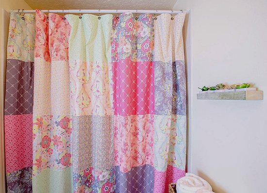 Patchwork Shower Curtain