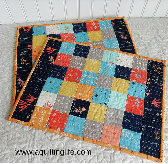 Scrappy Patchwork Place Mat Tutorial