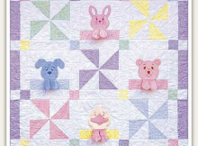 Hankie Blankie Pets Baby Quilt Pattern