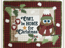 Owl Be Home for Christmas Quilt Pattern