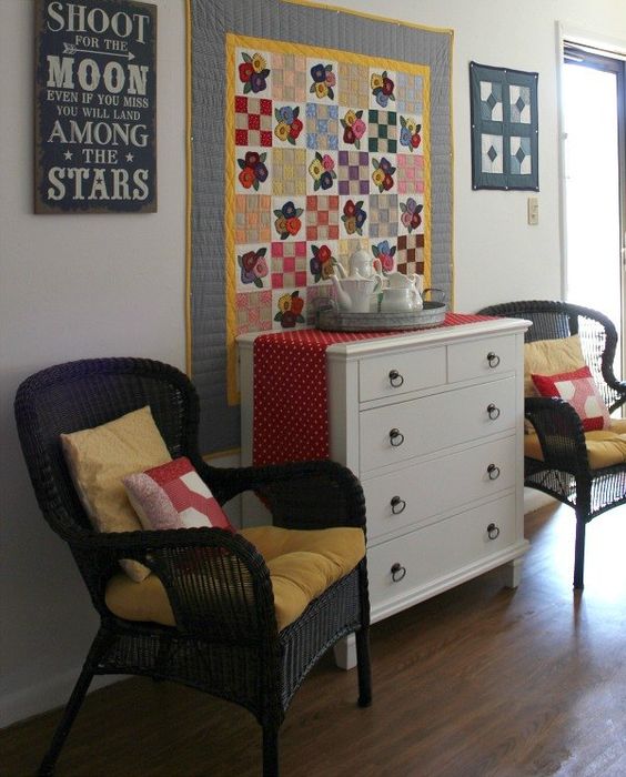 Hang a Large Quilt Without a Sleeve