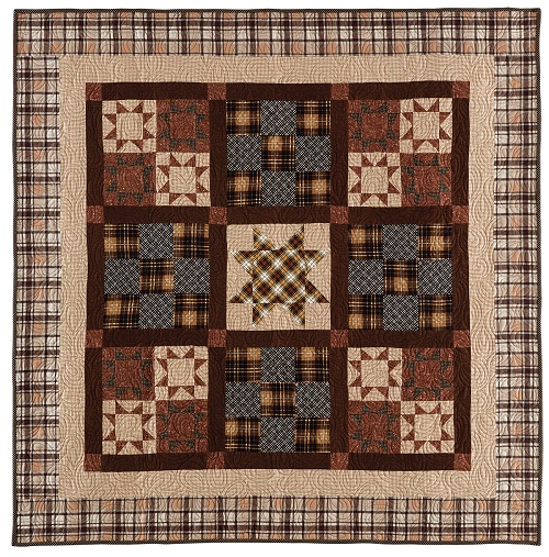 Flannel Plaid Patchwork Quilt - Diary of a Quilter - a quilt blog