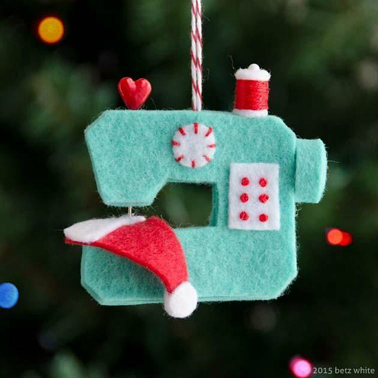 A Sweet Little Ornament for Anyone Who Sews  Quilting Digest